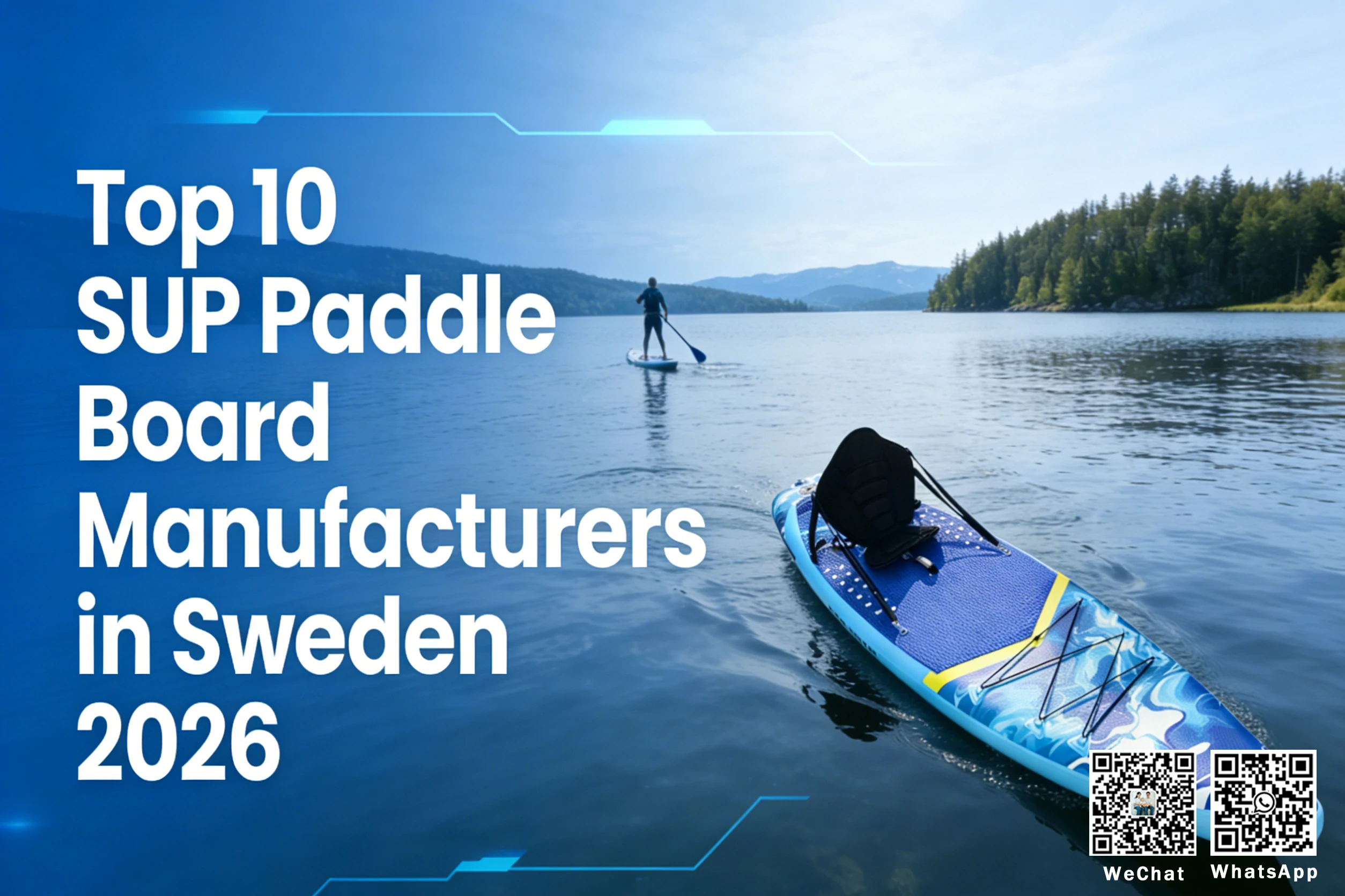 I 10 migliori produttori di paddle board SUP in Svezia 2026